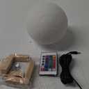 Moon Lamp With Wood Stand