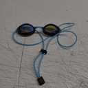 Racing Swim Goggles 2 Pack for Adult Men Women 180 Panoramic Clear View Bungee Strap Swimming Goggles No Leaking (Green and Blue)