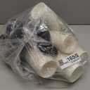 Sliner 120 Pcs Christmas Snowman Disposable Paper Coffee Tea Cups with Lids Winter Wonderland Xmas Cocoa Cups for Juice Hot Cold Beverage Drinks Seasonal Holiday Party Supplies(16 oz)