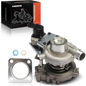 A-Premium RHF55V Complete Turbocharger Turbo Kit with Gasket Compatible with GMC & Isuzu Models - W4500/W5500/W5500HD Forward 2005-2009, NPR-HD NQR NRR 2005-2019, 5.2L