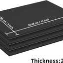 MEARCOOH Self Adhesive Foam Sheets, Black 9x12 Inch 2mm Sticky Eva Foam Paper for Crafts Cardmaking Photo Frames Classroom Scrapbooking Christmas Crafts (Black 10 Sheets)