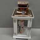 10th Wedding Anniversary Lantern, Best 10th Anniversary Wedding Gifts for Couple Wife Parents Husband Tin 10 Years of Marriage Gifts for Couple, Woemen, Wife, Her