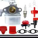 640084B Carburetor for Tecumseh 5HP Engines 632107A 632107 640084 640084A 640105 640299, for MTD Equipment, for TORO 521 HSSK40 HSSK50 HS50 LH195SA Snow Blowers