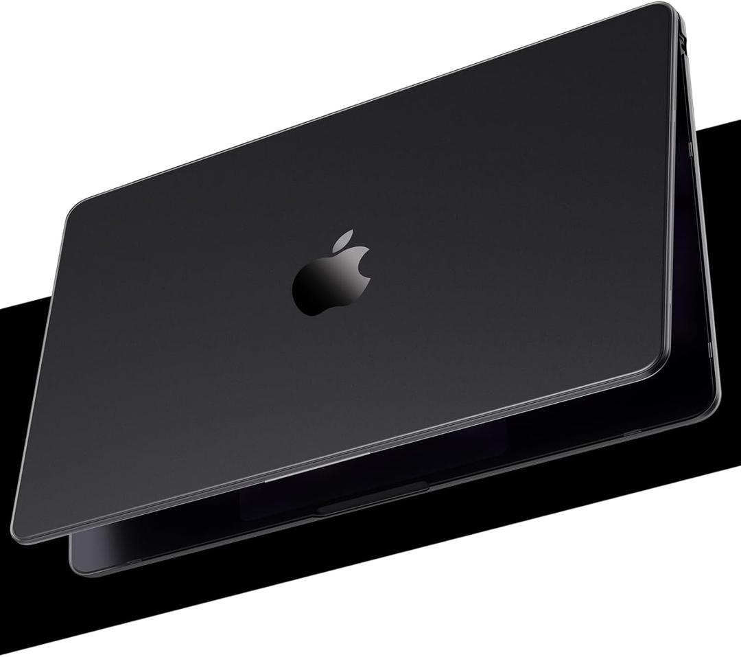 Compatible for MacBook Air 13.6 inch Case M4 M3 M2 2025 2024-2022 Release Model A3240 A3113 A2681, Sturdy Protective Hard Shell Case Cover for MacBook Air M2 13 inch (Graphite Gray)