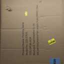 Portable Plastic Folding Table 4ft/6ft/8ft Heavy Duty White Black Picnic Dining Table Fold-in-Half for Camp Party Kitchen Indoor Outdoor