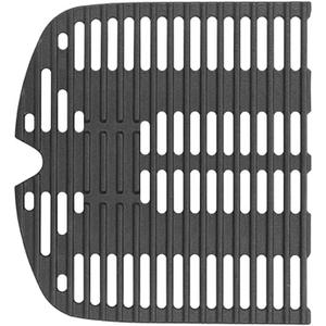 SafBbcue Cast Iron Cooking Grates for Weber Traveler Portable Gas Grill 9010001 9013001, Grill Grids & Grates for Weber Traveler Accessories Grill Parts, Replacement for Weber 7034 Griddle