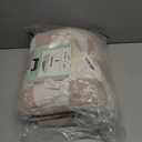 bearberry Fuzzy Checkerboard Grid Throw Blanket Soft Cozy Warm Microfiber All Season Blanket Decor for Couch Sofa Bed Travel Home (Cream, 50''x60'')