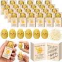 Wettarn 36 Sets Potato Support Gifts Cute Stress Balls with Gift Boxes Inspirational Party Favors for Employee Coworker Friends Office Positive Relief Toys