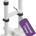 Adjustable Bathtub Grab Bar for Seniors and Fall Risk Patients - Safety Handle Rail for Fall Prevention - Universal Clamp On Bar