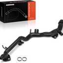 A-Premium Engine Water Coolant Hose Pipe Compatible with Audi Q7 2011-2015, S4 2010-2012, S5 2010-2011, 3.0L