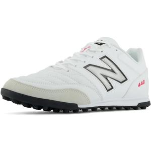 New Balance Mens 442 V2 Team Tf (10.5, White/Black)
