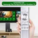 BN59-01346A Replacement Voice Remote for Samsung The Terrace Full Sun Outdoor TV QN75LST7TAFXZA QN65LST9TAFXZA QN55LST7TAFXZA QN75LST9TAFXZA QN65LST7TAFXZA QN55LST9TAFXZA QN55LST7TAF QN65LST7TAF