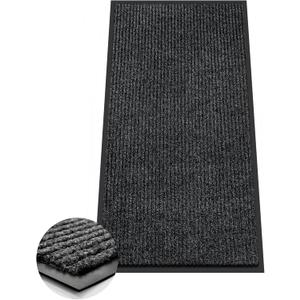 Azadx 2'x4' Indoor Outdoor Door Mat Heavy Duty Front Door Mat Ultra Absorbent Muddy Dirt Resist Welcome Door Mats Non-Slip Backing Entrance Mat for Home Commercial Outdoor Entrance Floor Mat