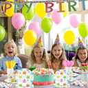 Zhehao 168 Pcs Cat Birthday Party Supplies Cat Birthday Decorations Tableware Set Includes Plates, Napkins, Cups, Knife, Fork and Spoon Dinnerware for Kitten Party Decorations, Serves 24