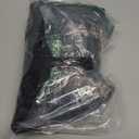 BMJL Women's Sexy One Piece Swimsuit Ruched Tummy Control Bathing Suit Plunge Color Block Swimwear 2026 (Medium, Black)