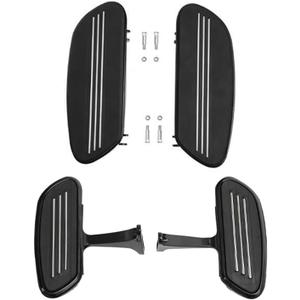 Green-L Driver&Passenger Floorboard Front&Rear Footboard Kit Fit for Harley Touring Road King Street Glide Electra Glide Ultra 1993-2025