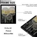 8x10 Picture Frame Set of 3 for Photo Poster Horizontally/Vertically