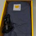 Carhartt Universal Nylon Duck Canvas Fitted Bucket Seat Cover, Durable Seat Protection with Rain Defender, Single, Bluestone