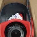 O-Cedar EasyWring Microfiber Spin Mop, Bucket Floor Cleaning System, Red, Gray, Standard