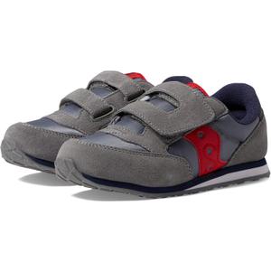 Saucony (4 Little Kid, Grey/Navy/Red)