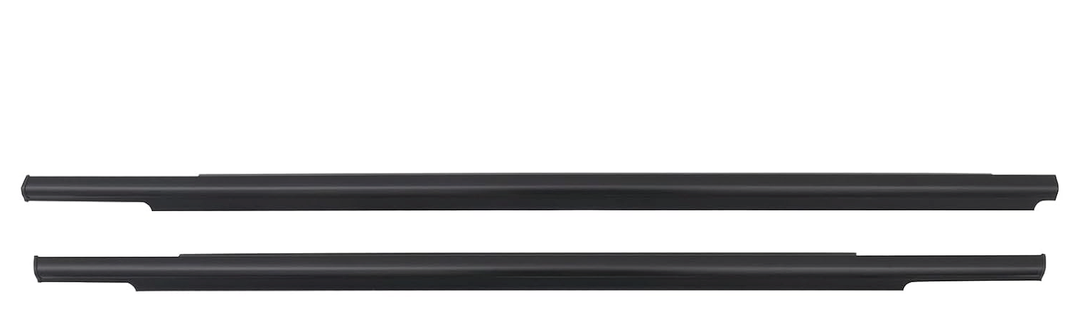 MotorFansClub 2Pcs Weatherstrip Window Sealing Fit for Mitsubishi Outlander 2006 2007 2008 2009 2010 2011 2012 Sealing Strip Door Trim, Black Color
