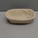 Bread Proofing Baskets Set of 1 10 inch Oval Shaped Dough Proofing Bowls w/Liners Perfect for Professional & Home Sourdough Bread Baking