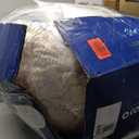 MAXYOYO Giant Bean Bag Chair with Ottoman, Pumpkin-Shaped Bean Bag Sofa with Footstool, Oversized Boneless Couch Chair in a Box, Comfy and Lazy Lounge for Dorm, Living Room, Bedroom, Beige