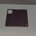 Wallet Case for iPhone 16 Pro Max Compatible with Magsafe, 2-IN-1 PU Leather Flip RFID Blocking Card Holder Stand Shockproof Magnetic Detachable Cover for iPhone 16 Pro Max 6.9", Retro Purple