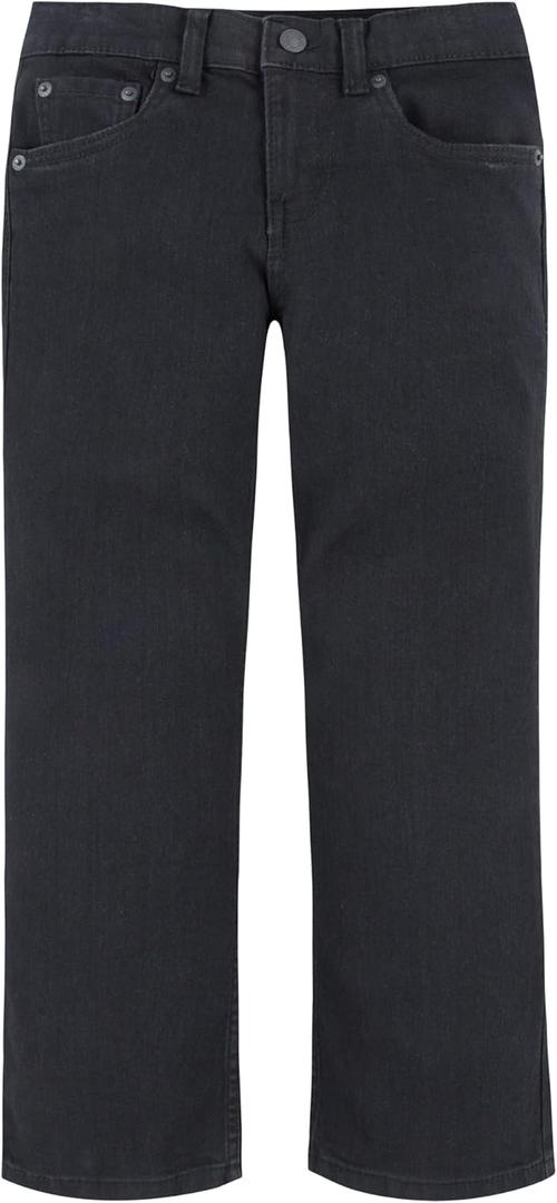 Levi's Boys 517 Bootcut Fit Jeans (Black, 4)