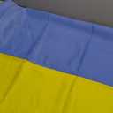 Ukraine Ukrainian Flag 3x5 FT for Outside, Heavy Duty 210D Nylon Ukrainian National Flags Outdoor, Double Sided Sewn Stripes Long Lasting Ukraine Flag Brass Grommets