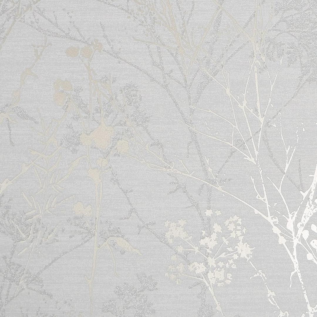 Superfresco Hedgerow Grey and Pale Gold Paste The Paper Wallpaper