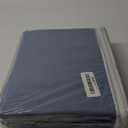 Comfort Spaces 100% Cotton Sheet Set Breathable, Lightweight, Soft with 12" Elastic Pocket Fits up to 14" Mattress, All Season Cozy Bedding, Matching Pillow Case, Twin XL Blue 3 Piece