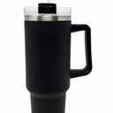 Vessel Stainless Steel Tumbler with Handle - Black