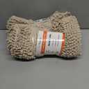 GORILLA GRIP Bath Rug Mat 36x24, Thick Absorbent Chenille, Quick Dry Microfiber Mats, Rubber Backing Washable Shower Floor Rugs, Bathmat Runner, US Designed Bathroom Home Decor Accessories Dusty Cloud