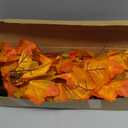 2 Pack 24 Inch Fall Maple Tree with 48LED Battery Operated Lighted Tabletop Artificial Tree with Pumpkin Acorn Maple Fall Centerpieces Indoor Fall Decorations for Home Office Thanksgiving Table Decor