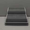 2-Step Modular Dog Ramp - Portable Non-Slip Stairs for Small Dogs with High Support, 9.5"D x 5.5"H Lightweight Plastic Pet Steps Fits Staircase Indoor, Ideal for Elderly Injured Pets (6-Pack)