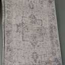 GENIMO Kitchen Mats for Floor 2PCs, Washable Anti Fatigue Mat for Cushioned, 17.3"x47"+17.3"x30", Waterproof Kitchen Rugs, Non Slip Comfort Standing Mat Rug for Home, Sink, Laundry, LightTaupeBrown