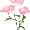 5.6 Ft Large Paper Artificial Flowers Giant Flowers for Decoration Indoor/Outdoor, Giant Paper Flowers for Garden Wedding, Hotel, Office, Shop Window, Photography Props,Pink