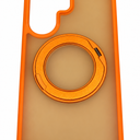 VUM Galaxy S26U Case, MagSafe, 360 Stand, Shockproof, Camera Guard, Orange