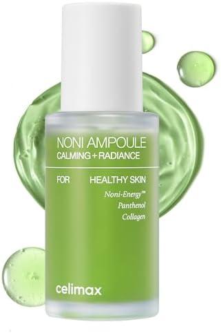 celimax Noni Energy Ampoule 30ml | with Noni Extract, Hydrating, Moisturizing & Soothing Serum for Dark Spots & Fine Lines, Anti Aging, Brightening For Face, Facial Astringent