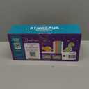 Decorably Stego and Trex Dinosaur Book Ends for Kids Books - 1 Set Non-Skid Vibrant Wooden Kids Bookends for Boys, Dinosaur Bookends - Nursery, Classrooms