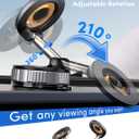 ELWEY Phone Holders for Your Car Magnetic, 360 Vacuum Adjustable Suction Cup Car Phone Mount Magsafe [98+LBS Strong Suction & 3200gf Power Magnet] for iPhone 17 Pro Max 16 15 14 13 12 Plus