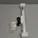 Rechargeable Magnetic LED Light Bar with Remote, Under Cabinet Lighting Wireless, Battery Powered Operated Wall Strip Lights, Dimmable Desk Lamp for Mirror Counter Bathroom Indoor - White