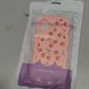 Compatible with iPhone 17 Case for Women Girls, Curly Wavy Frame with Cute Pattern, Aesthetic Slim Soft Silicone TPU Bumper Shockproof Phone Case for iPhone 17 - Bow Cherry