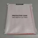 JETech Glitter Case for iPad Air 13-Inch M4/M3/M2 (2026/2025/2024) with Pencil Holder, Cute Sparkly Slim Cover for Kids and Girls, Shiny Clear Back Shell (Pink)