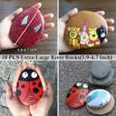 EXJIOTA 10PCS Extra Large River Rocks for Painting, Flat Painting Rocks 3.9-4.7In Rocks to Paint, Smooth Rocks for Painting, Rock Painting for Adults,Arts and Crafts,DIY & Decoration