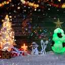 RGB Small Christmas Trees Lights cotton products,12.5in,With Remote and APP,Timer Function, Dimmable mini christmas tree Light for room decoration Holiday Decoration Best Desk Tabletop Decoration