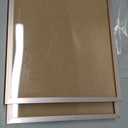 Egofine 8x10 Aluminum Picture Frame Display with Mats for 4x6/5x7 or 8x10 without Mat, Metal Picture Frame Covered by Plexiglass for Tabletop and Wall Mounting, 2 Pack, Rose Gold