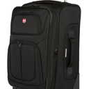 SwissGear Sion Softside Expandable Luggage, Black, Carry-On 21x 14-Inch