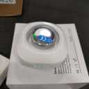 Smart Ring for Women Men, Health Tracker with Heart Rate/Blood Oxygen/Blood Pressure/Sleep Monitor/Step Counting, IP68 Waterproof Fitness Ring, No App Fees (Silver, 8#)